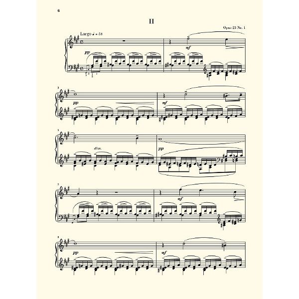 Henle Verlag Rachmaninow 24 Préludes