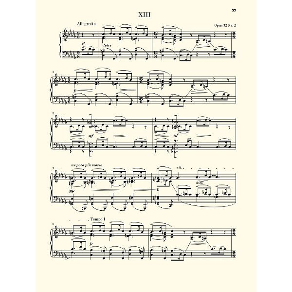 Henle Verlag Rachmaninow 24 Préludes