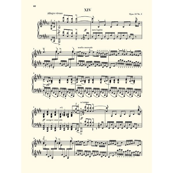 Henle Verlag Rachmaninow 24 Préludes