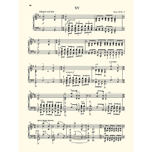 Henle Verlag Rachmaninow 24 Préludes
