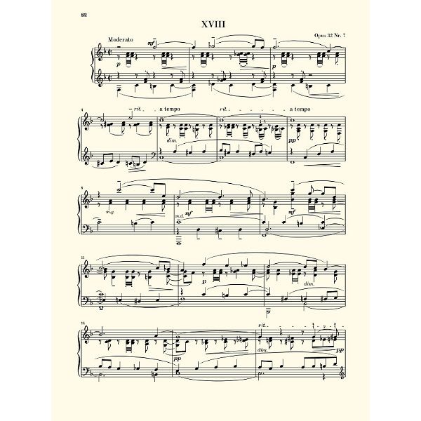 Henle Verlag Rachmaninow 24 Préludes