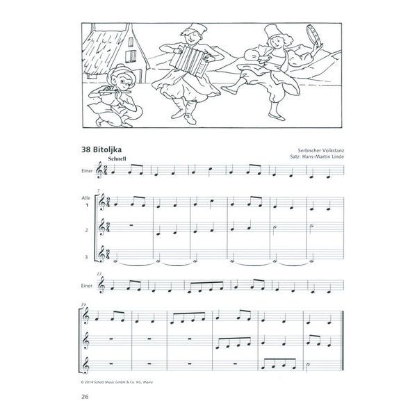 Schott Spiel Spaß Spielbuch Sopran 1