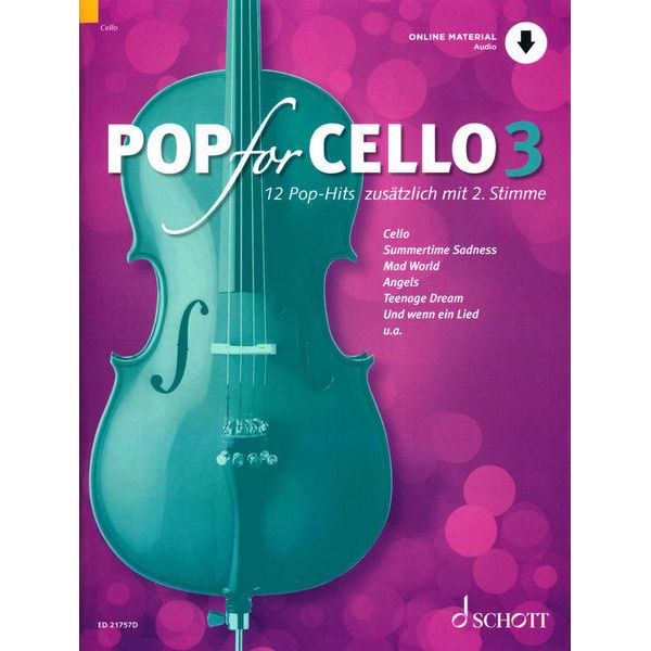 Schott Pop For Cello 3