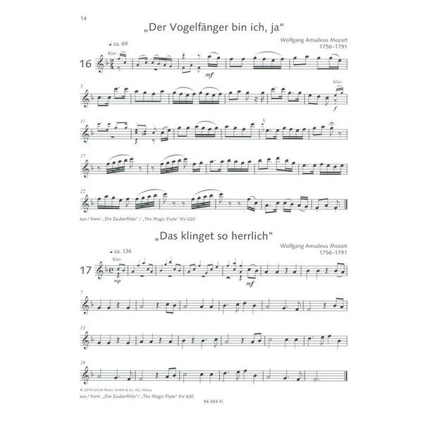 Schott Klassik für Kinder Flute
