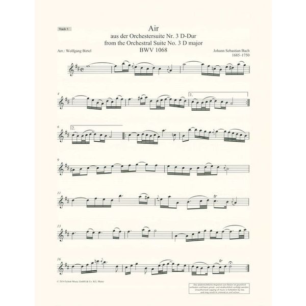 Schott Classical Highlights A-Sax