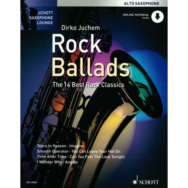 Schott Rock Ballads Alto Sax