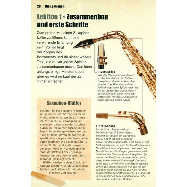 Voggenreiter Saxophon – Der Komplettkurs
