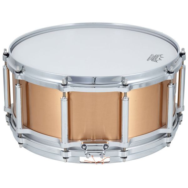 Pearl Brass Free Floater Snare Drum - Huber Breese Music