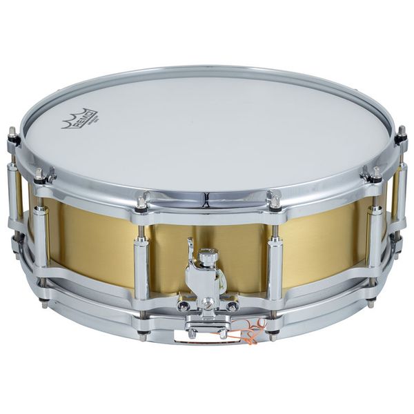 Pearl 14x5 Brass Free Floating Snare Drum - FTBR-1450 — Drums on