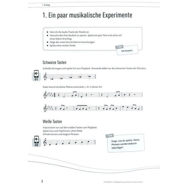 Helbling Verlag Liedbegleitung und Klavierimp.