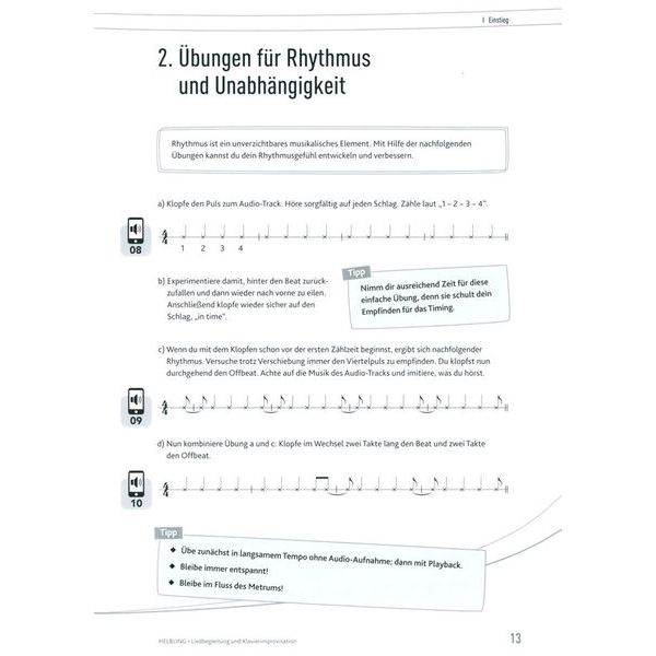 Helbling Verlag Liedbegleitung und Klavierimp.