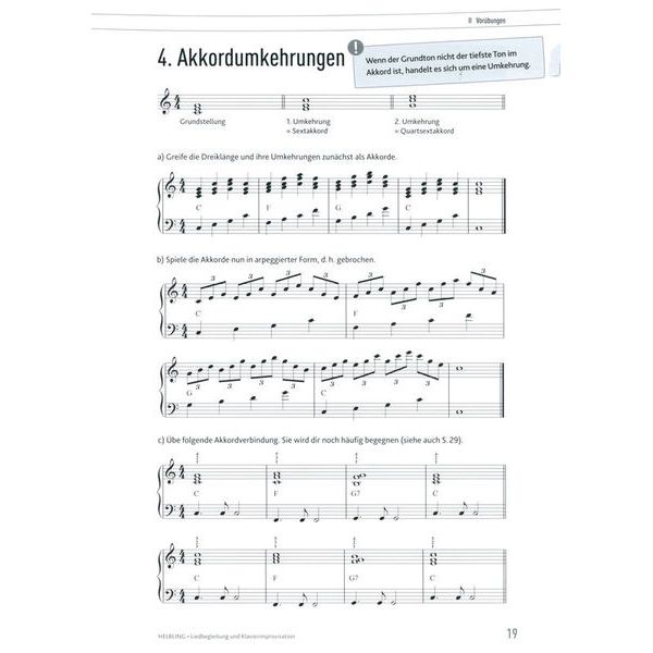 Helbling Verlag Liedbegleitung und Klavierimp.