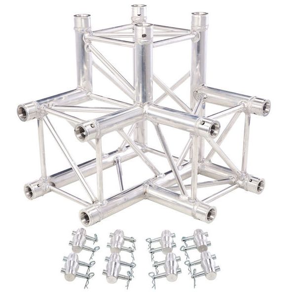 Global Truss F34C30PL 90° 3-Way Corner