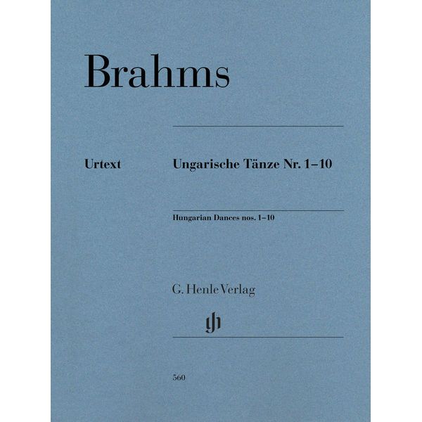 Henle Verlag Brahms Ungarische Tänze 1-10