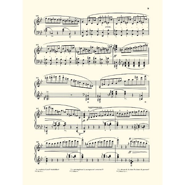 Henle Verlag Chopin Ballades