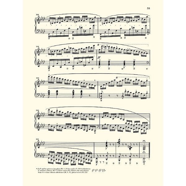 Henle Verlag Chopin Ballades