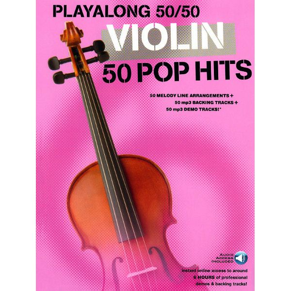 Wise Publications Playalong 50/50 Violin