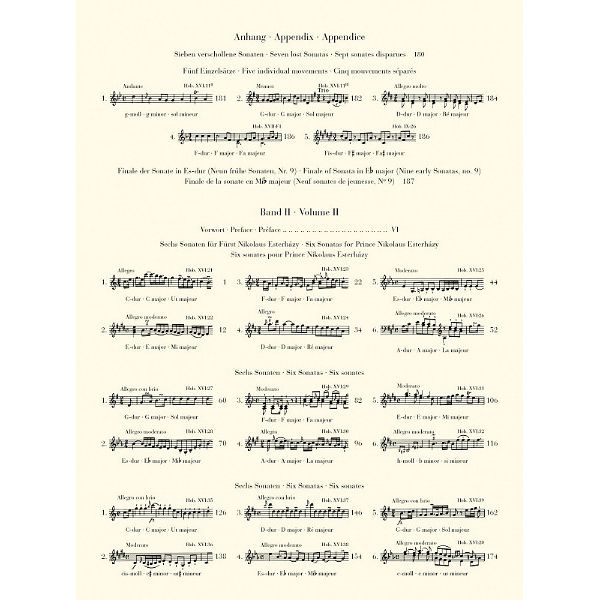Henle Verlag Haydn Klaviersonaten 1