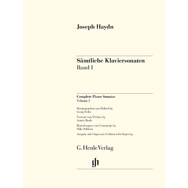 Henle Verlag Haydn Klaviersonaten 1