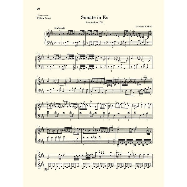 Henle Verlag Haydn Klaviersonaten 1