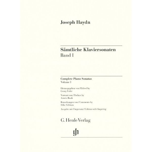 Henle Verlag Haydn Klaviersonaten 1