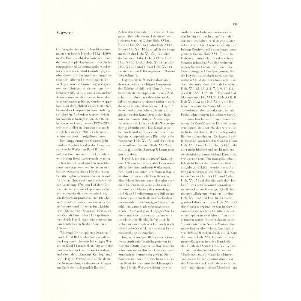 Henle Verlag Haydn Klaviersonaten 1