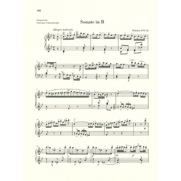 Henle Verlag Haydn Klaviersonaten 1