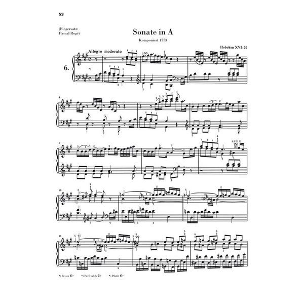 Henle Verlag Haydn Klaviersonaten 2