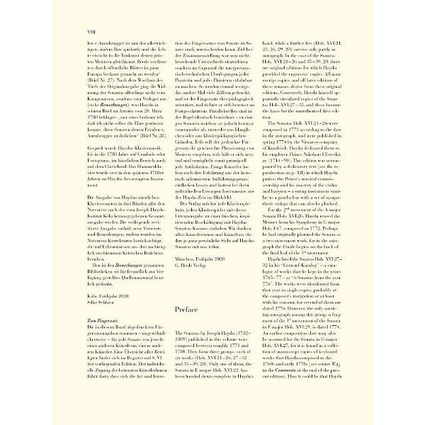 Henle Verlag Haydn Klaviersonaten 2