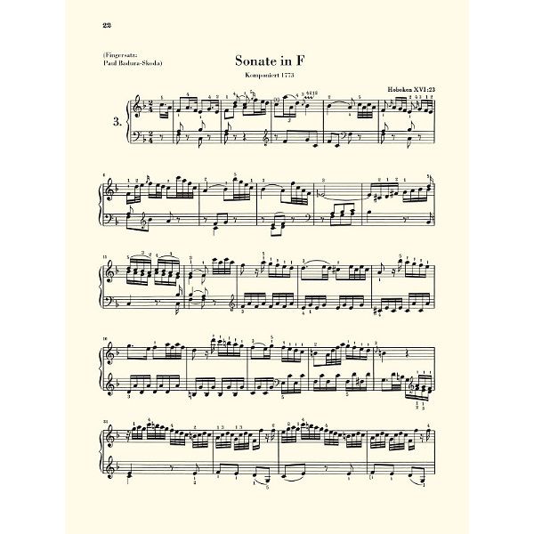 Henle Verlag Haydn Klaviersonaten 2
