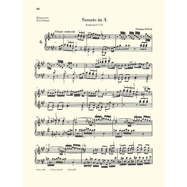 Henle Verlag Haydn Klaviersonaten 2