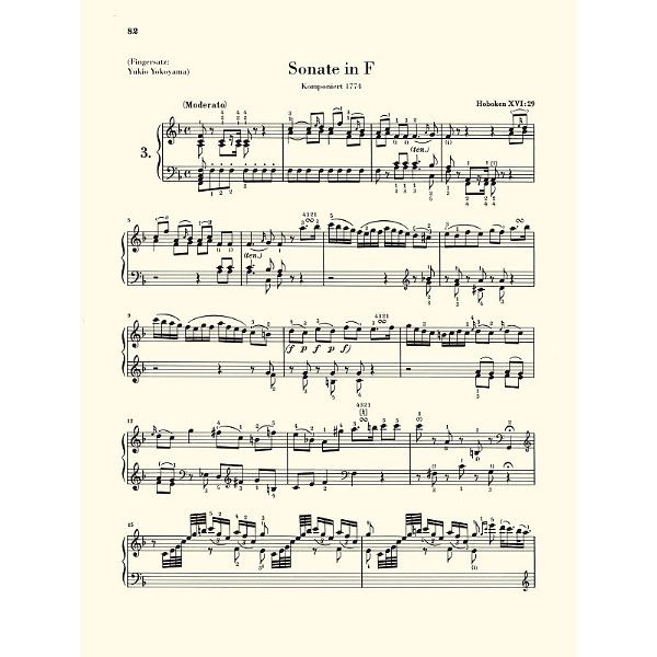 Henle Verlag Haydn Klaviersonaten 2