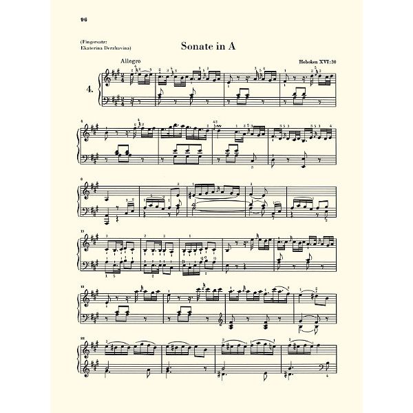 Henle Verlag Haydn Klaviersonaten 2