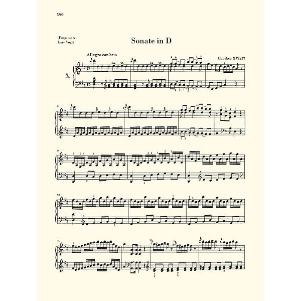 Henle Verlag Haydn Klaviersonaten 2