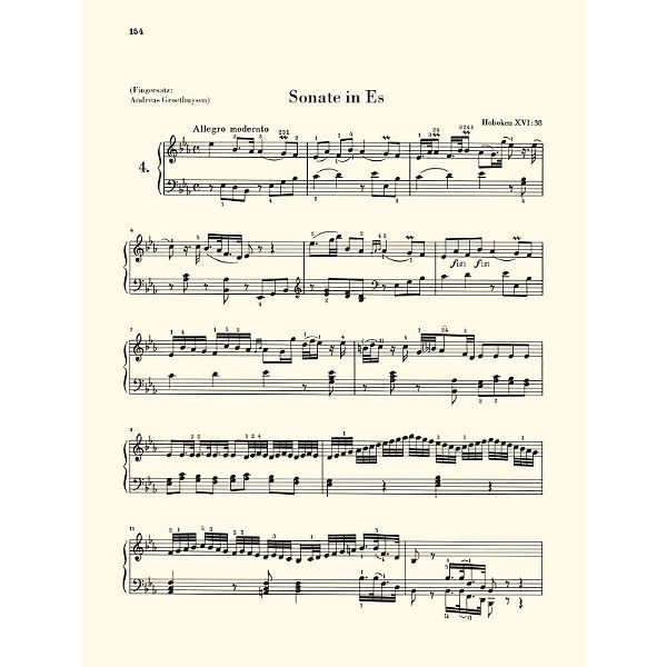 Henle Verlag Haydn Klaviersonaten 2