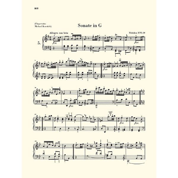 Henle Verlag Haydn Klaviersonaten 2