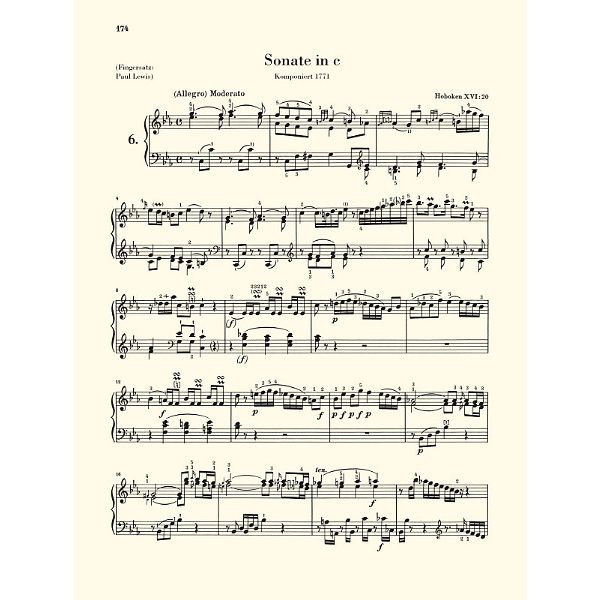 Henle Verlag Haydn Klaviersonaten 2