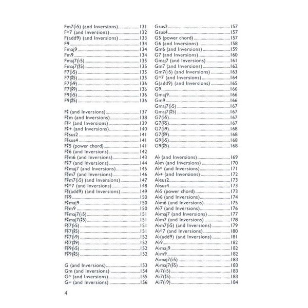 Alfred Music Publishing Piano Chord Dictionary