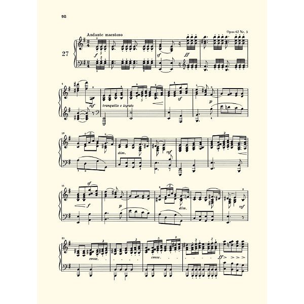Henle Verlag Mendelssohn Lieder ohne Worte
