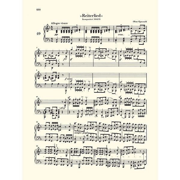 Henle Verlag Mendelssohn Lieder ohne Worte