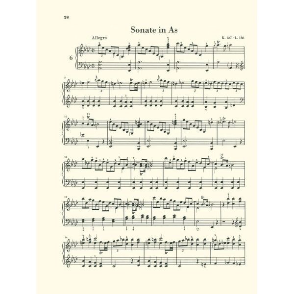 Henle Verlag Scarlatti Klaviersonaten I