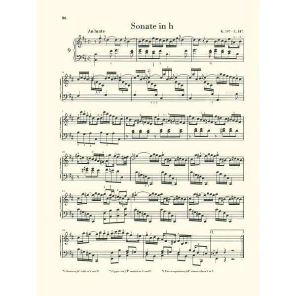 Henle Verlag Scarlatti Klaviersonaten I