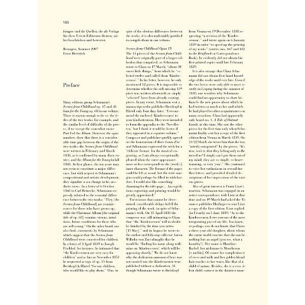 Henle Verlag Schumann Kinderszenen/Album
