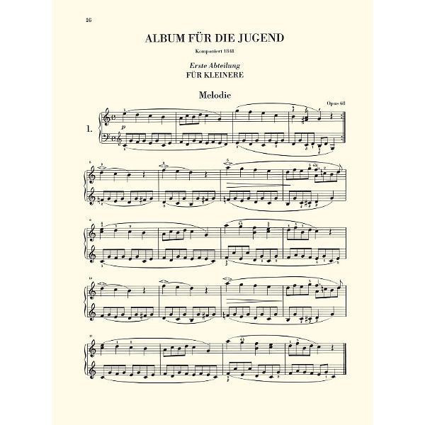 Henle Verlag Schumann Kinderszenen/Album