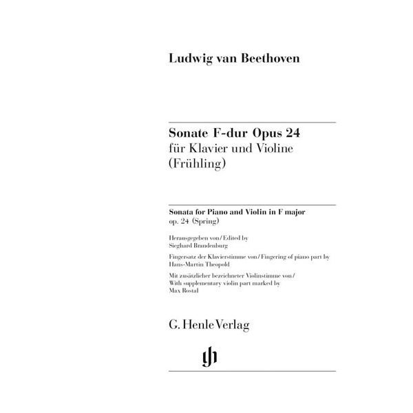 Henle Verlag Beethoven Violinsonate op.24