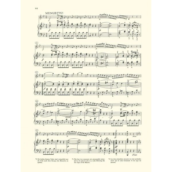 Henle Verlag Schubert Violinsonaten