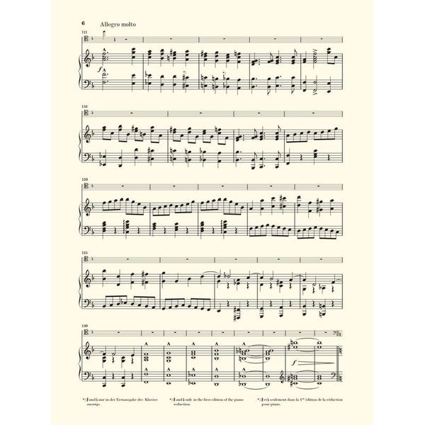 Henle Verlag Saint-Saëns Cello Concerto 1