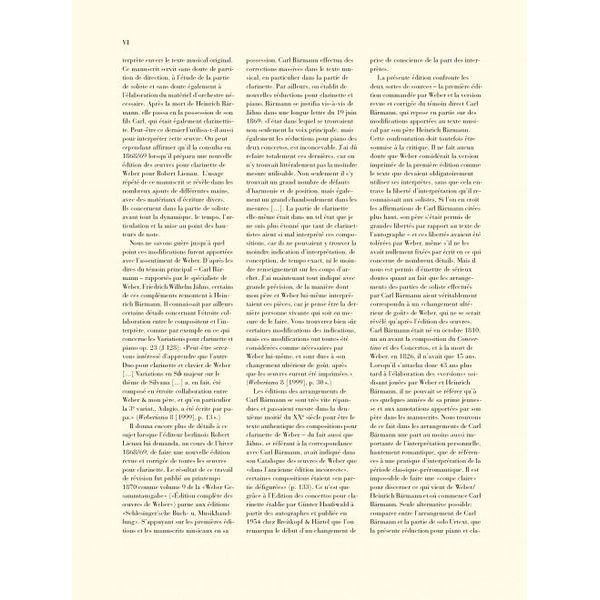 Henle Verlag Weber Clarinet Concerto No.2