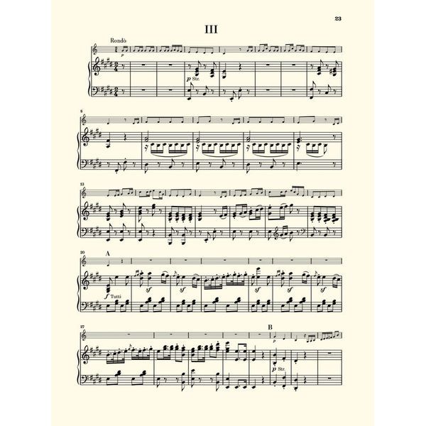 Henle Verlag Hummel Trompetenkonzert E-Dur