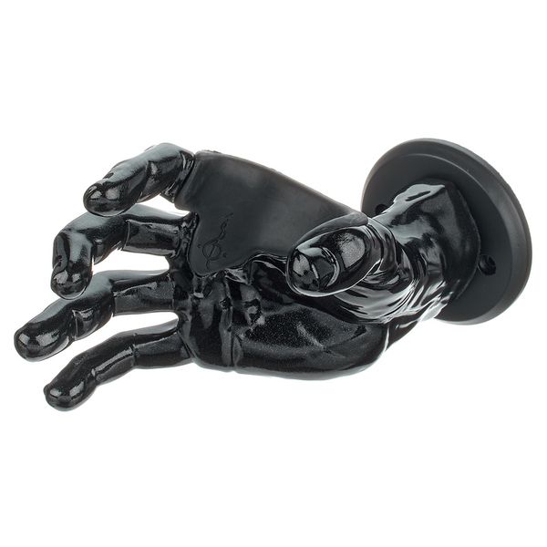 GuitarGrip Male Hand Black Metallic Right